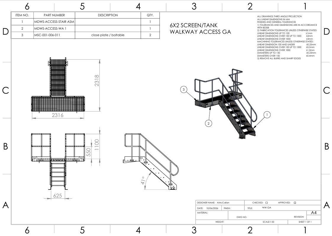 Example 3 - General Arrangement Packs